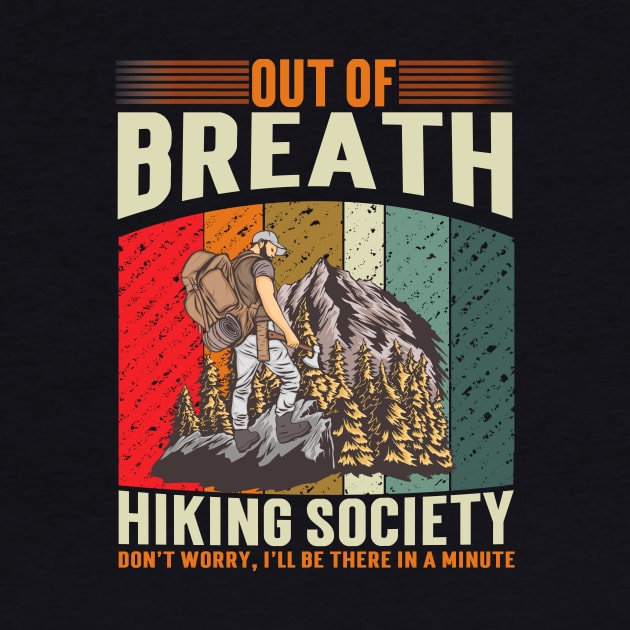 Out Of Breath Hiking Society by banayan